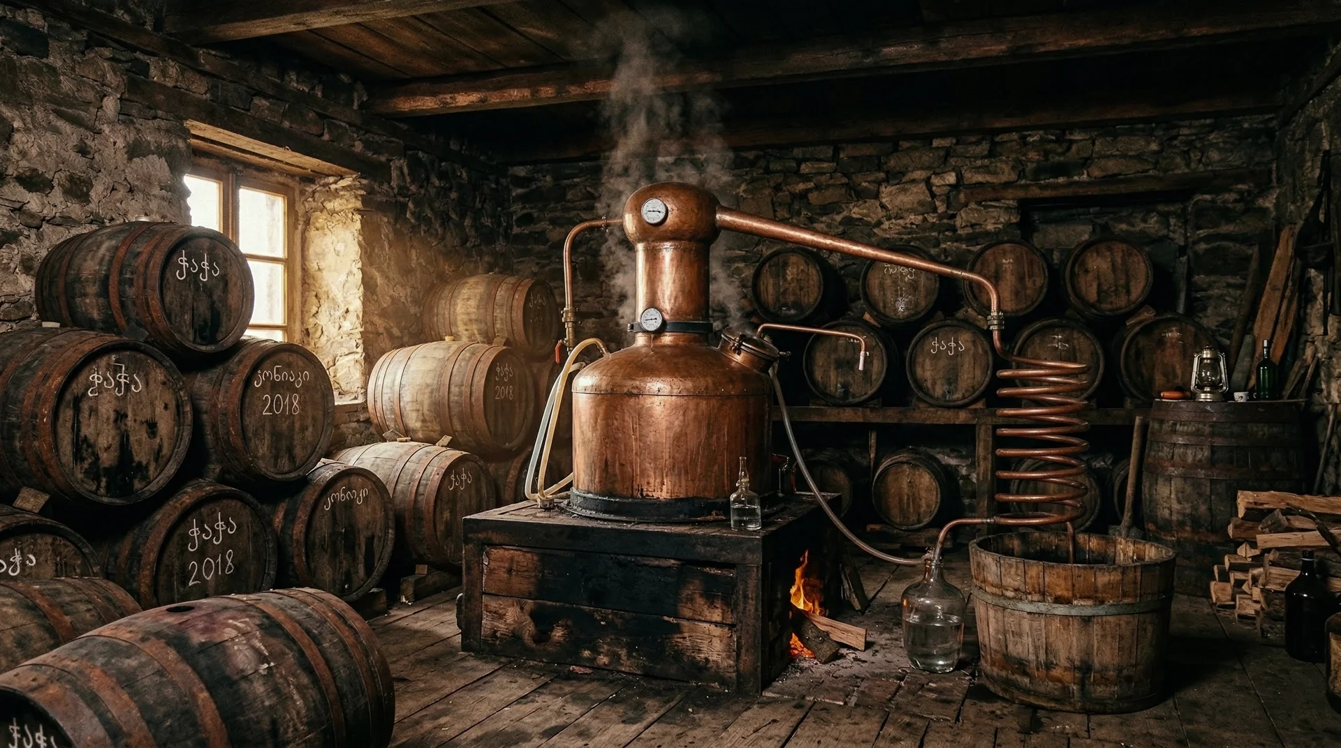 PIRALI Distillation